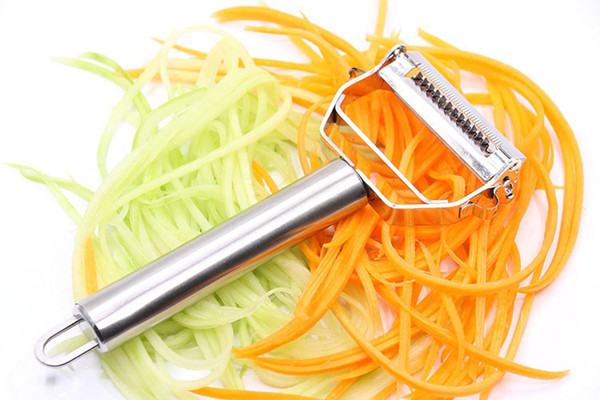 Dual Vegetable Peeler&Julienne Peeler Cutter Sharp Stainless Steel Fruit Potato Carrot Grater Planing Kitchen Tool