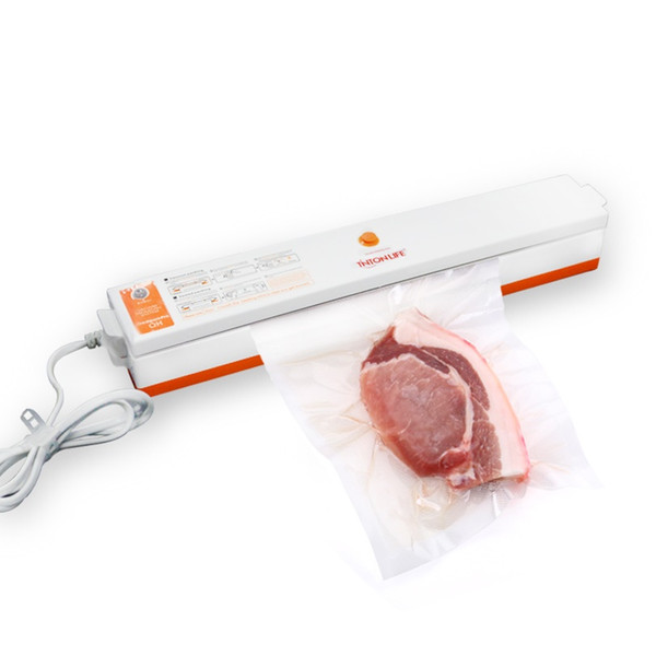 Household Food Vacuum Sealer Packaging Machine Film Sealer Packer Automatic Sealer 100W 110V/220V With US/EU/UK Plug CE Certificate