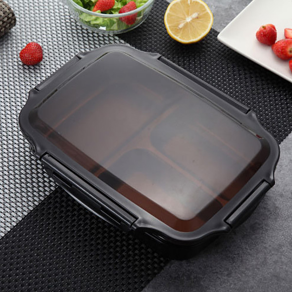 Lunch box Stainless steel Portable Picnic office School Food containers With Compartments Microwave Bento Box free shipping