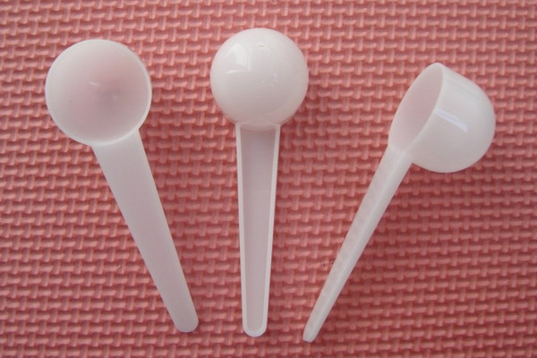 Plastic Scoop 7.5 g gram 15ML PP Spoon Measuring Tool for Liquid medical milk powder - 100pcs/lot OP980