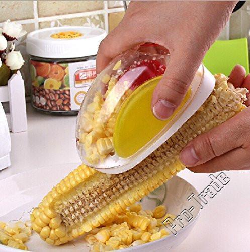 Non Slip Grip Corn Separator Peeler Corn Stripper Zester Magic Cooking Tools Car Shape Creative Facilitate Corns Separator Stripped Device