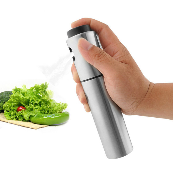 Stainless Steel Spray Pump Fine Mist Olive Pump Spray Bottle Oil Sprayer Pot Cooking Tool Barbecue