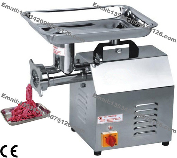 Free Shipping 220KG/H Commercial Electric Auto Restaurant Butcher Home Sausage Fish Beef Meat Mincing Machine Mincer Grinder Maker