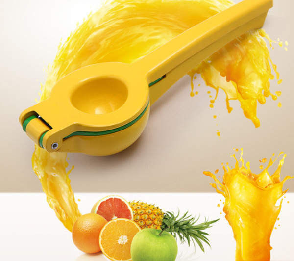 Easy Operate Multifunctional Lemon Juicer 2 in 1 Best Hand Held Aluminum alloy Lemon Orange Citrus Squeezer Press Fruits Kitchen tools