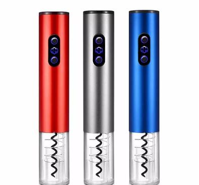 Convenient and Easy Electric Wine Bottle Opener Hot Sell Wine Opener Bar Tools Wine Accessories Automatic Corkscrew With Foil Cutter