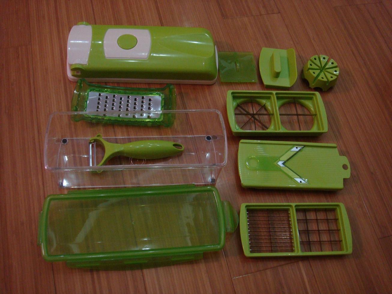 Hot selling Nicer Dicer Plus, 12pcs/lot free shipping