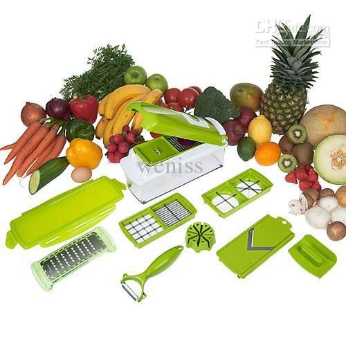 Hot selling Nicer Dicer Plus, vegetalbe slicer,salad tools, Free Shipping