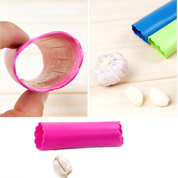 3PCS Magic peeler peeling tube garlic garlic head garlic peeler