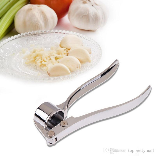 2017 Hot Stainless Steel Kitchen Squeeze Tool Alloy Crusher Garlic Presses Fruit & Vegetable Cooking Tools Kitchen Accessories Merry Christm