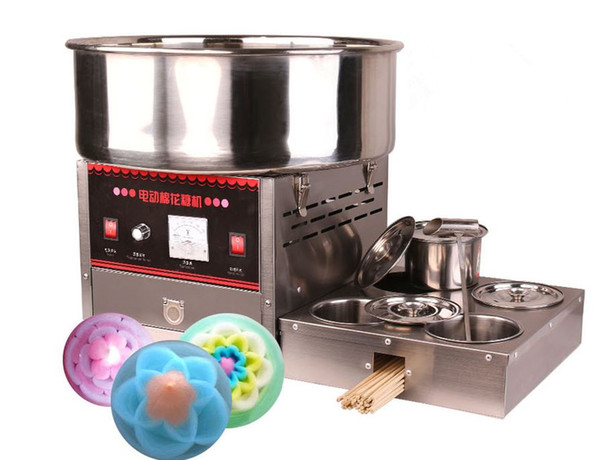 free shipping electric Candy Floss Making Machine Cotton Candy Maker Sugar Party Fair FREE Sticks 220v/220v