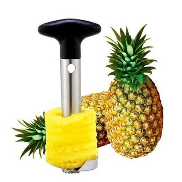 Stainless Steel Pineapple Peeler Cutter Slicer Corer Peel Core Tools Fruit Vegetable Knife Gadget Kitchen Accessories Spiralizer