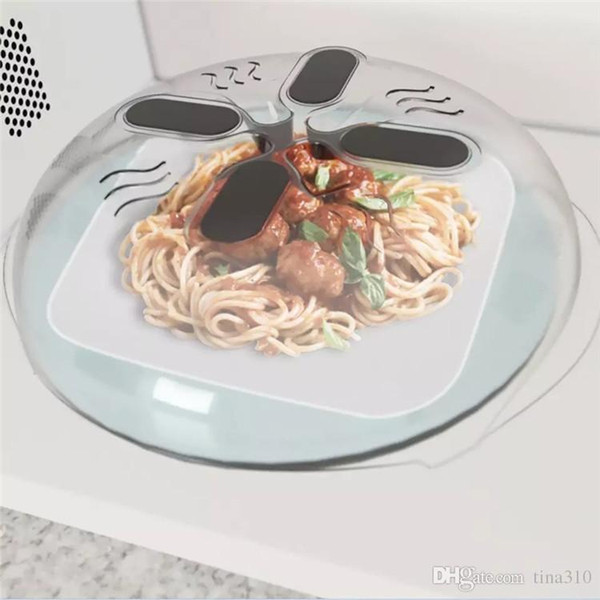 Magnetic Microwave Splatter Lid with Steam Vents Microwave Splatter Lid Splatter Guard Cover Microwave Hover Anti-Sputtering Cover T1I223