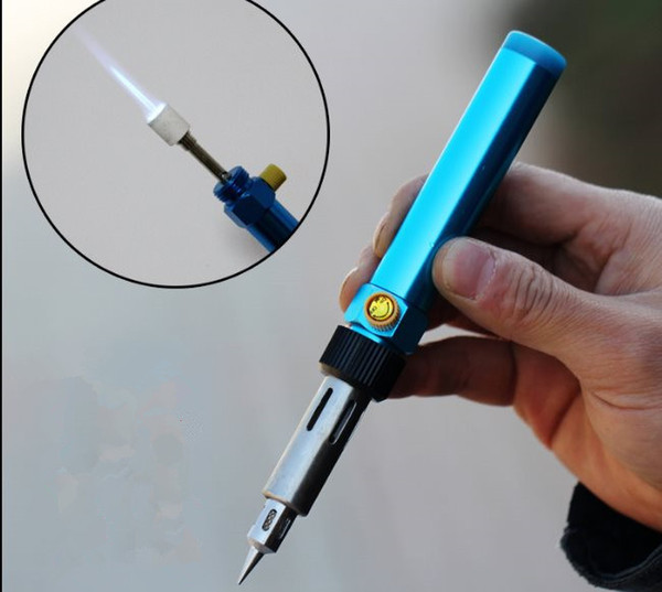 DL-05 Multi-function welding torch Refillable barbecue butane jet flame torch lighter Handy Ignitor Welding Gas Torch