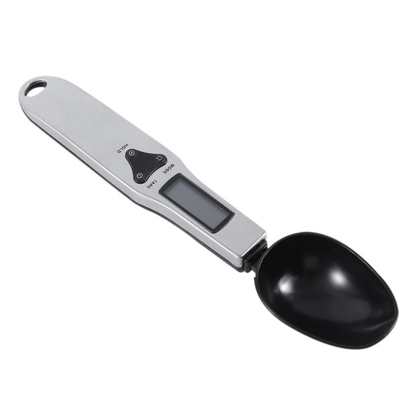 300g/0.1g 500g/0.1g Portable LCD Digital Kitchen Scale Measuring Spoon Gram Electronic Spoon Weight Volumn Food Scale