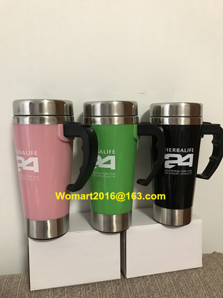 Herbalife Nutrition Shake Bottle 500ml Stainless Self Stirring Mug Auto Mixing Health Meal/Tea Coffee Mug Cups