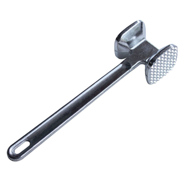 Hot Sale Aluminum Two Sides Aluminum Meat Hammer Mallet Tenderizer Beef Chicken Steak Porks Drop Shopping