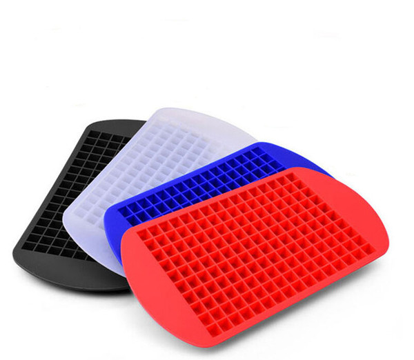 160 Ice Tray Ice Cubes Frozen Mini Cube Silicone Mold Maker For Kitchen Bar Party Drinks Mould Tray Pudding Tool