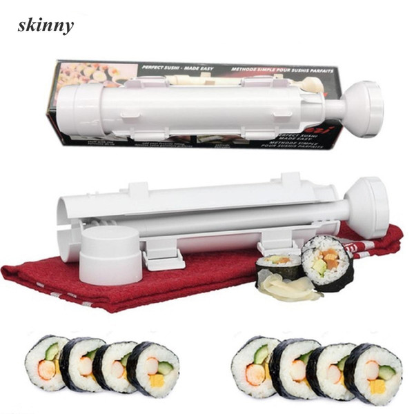 Roller Sushi maker Roll Mold Making Kit Sushi Bazooka Rice Meat Vegetables DIY Making Kitchen Tools Gadgets Accessories