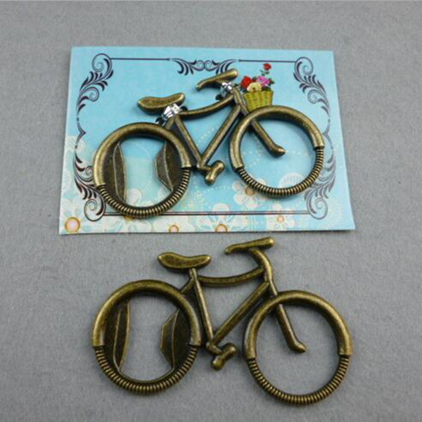 Vintage Metal Bicycle Bike Shaped Wine Beer Bottle Opener For Cycling Lover Wedding Favor Party Gift Present