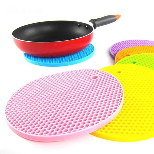 Table Silicone Pad Silicone Non-slip Heat Resistant Mat Coaster Cushion Placemat Pot Holder Kitchen Accessories Cooking Utensils