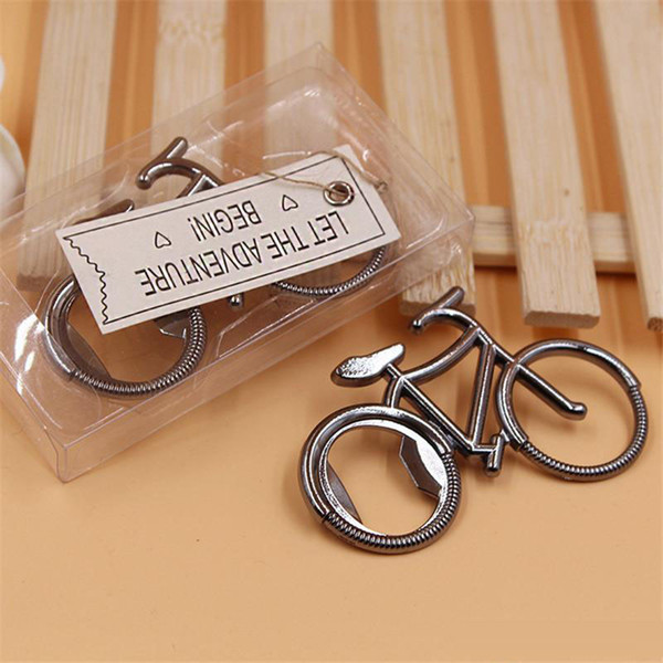 Vintage Metal Bicycle Bottle Opener Wine Beer Bottle Opener For Cycling Lover Wedding Favor Party Gift Present two color