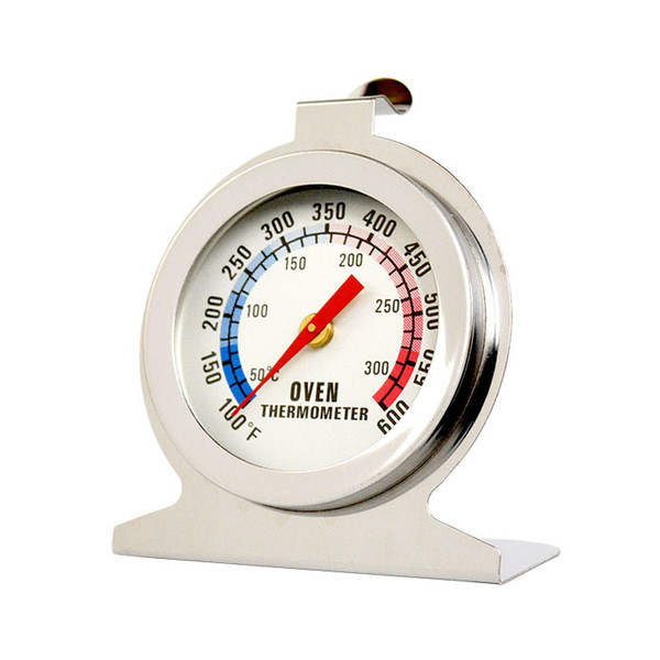 Stainless steel oven thermometer pointer thermometer can be directly into the oven, using 50-300 degrees