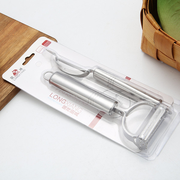 Stainless steel gourd potato peeler two-piece fruit knife peeling knife factory direct selling quantity large price excellent