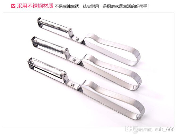 Stainless steel paring knife fruit peeler apple potato peeler fruits planing leather multifunction leather knife Knife