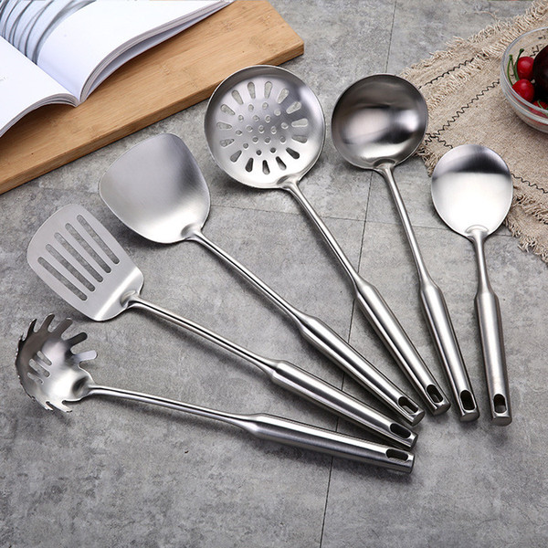 Durable Wholesale Utensil Cooking Utensil Metal Utensil Rice Soup Ladle Skimmer Spoon Pasta Server Turner Spatula