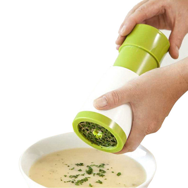 Creative Herb Grinder Spice Mill Parsley Grater Shredder Spices Chopper Fruit Vegetable Cutter Cooking Kitchen Tool