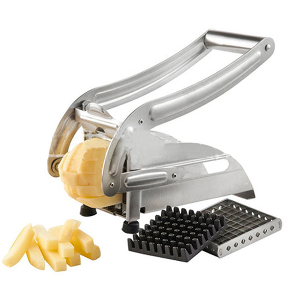 Potato Cutting Machine Stainless Steel Household Vegetables French Fries Cutting Machine Manual Potato Machine Kitchen Supplies