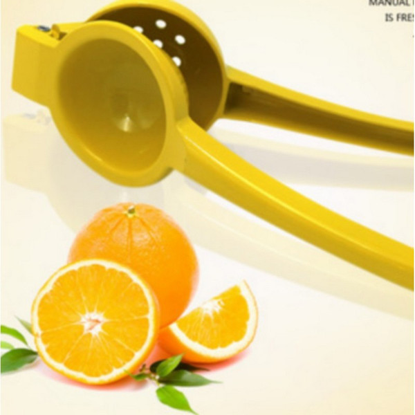 7.5 *22.5CM Lemon Clip 3 Colors Aluminium Alloy Manual Lemon Juicer Multi-function Juice Press Kitchen Mills 100 Pieces DHL