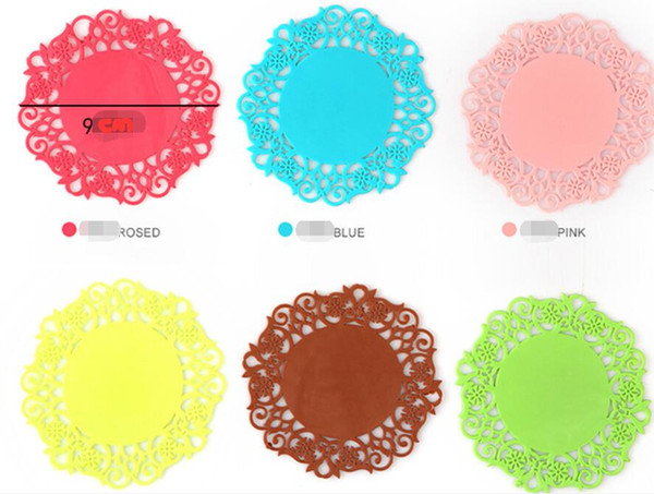 hot sell Heat Insulation Place mats flower style high quality Mats & Pads Table Decoration & Accessories