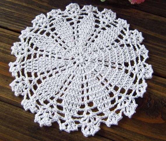 Free shipping 100% cotton COLORFUL hand made Crochet Doily ,cup mat,16CMX16CM 12 PCS/LOT CD444