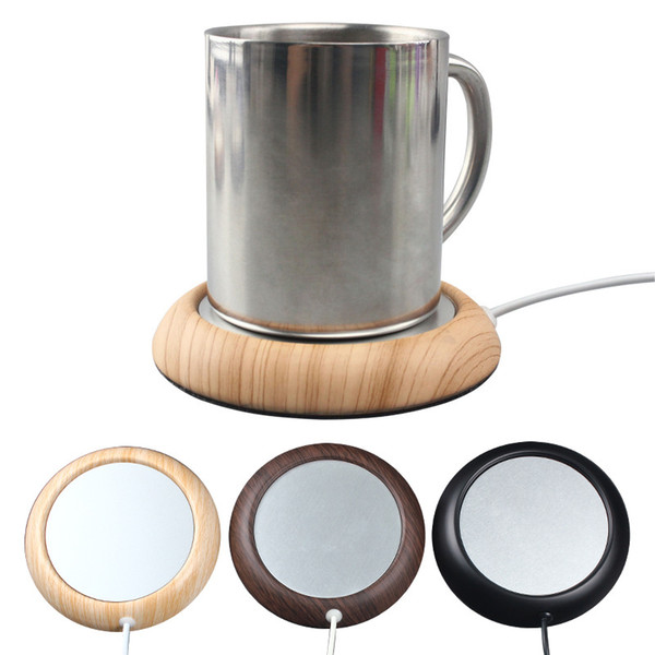 Usb Heating Coaster New Creative Coffee Tea Milk USB Warm Cup Heating Device Office Coffee Tea Warmer Pad Mat Gifts