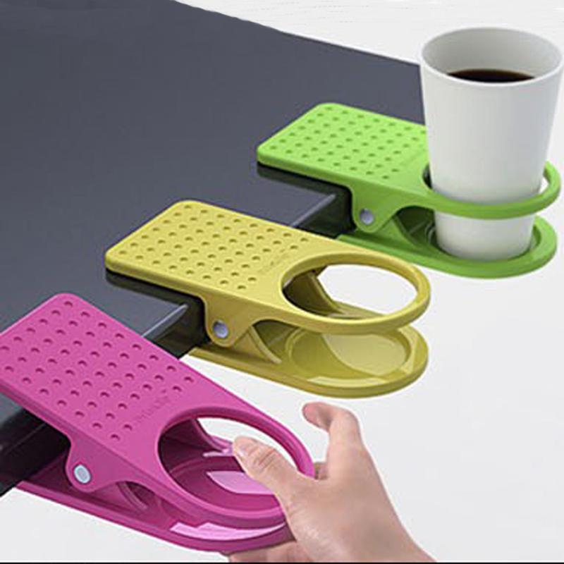 Table Glass Water Cups Clip Drinklip Cup Holder Glass Holder Mug Office Tumblerful Glass Clamp