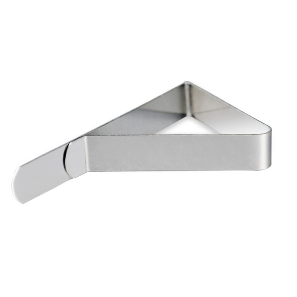 Stainless Steel Tablecloth Cover Clips Triangle Table Cloth Holder Wedding Prom Tablecloth Clamps Practical Party Tools lin2421