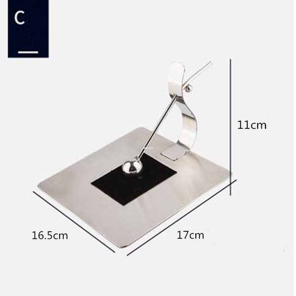 Stainless steel tissue holder/Square tissue holder/ base/Hotel/napkin holder/table creative paper holder