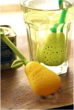 Silicone Tea Strainer Cute Reusable Fruit Shape Tea Bag Loose Leaf Infuser Herbal Tea Filter Tools Lovely Gift