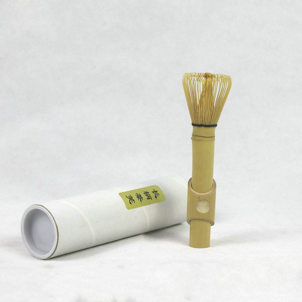 Green Tea Matcha Whisk Long-handle Bamboo Chasen Whisk Matcha Tea Powder Professional Tea Ceremony Bamboo Brush ZC0359