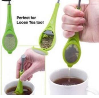 Good Quality Healthy Flavor Total Tea Infuser Gadget Measure Swirl Steep Stir And Press Food Grade PlasticTea&Coffee Strainer