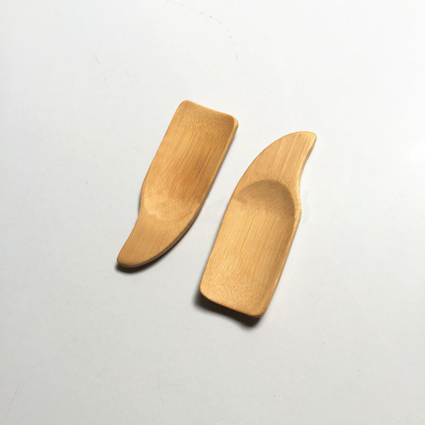 Bamboo Tea Coffee Spoon Teaspoon Scoop Shovel Matcha Powder Tea Dessert Kung Fu Tea Spoons Tableware ZC0444