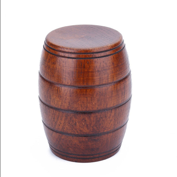 11*6cm Wood Cup Natural Classical Handcrafted Jujube Big Belly Beer Coffee Milk Juice Tea Cup Tumbler