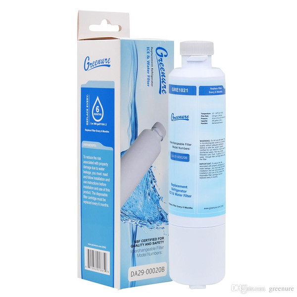 New Water Purifier Namtso NMS21 Household Refrigerator Ice & Water Filter Compatible with Samsung DA29-00020B/A HAF-CIN 1 Piece