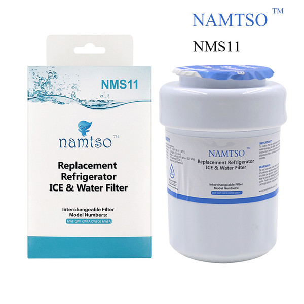 Hot Sale! Water Purifier Filter Namtso NMS11 Refrigerator Ice & Water Filter Replacement for GE MWF GWF Activated Carbon +Ultrafiltration