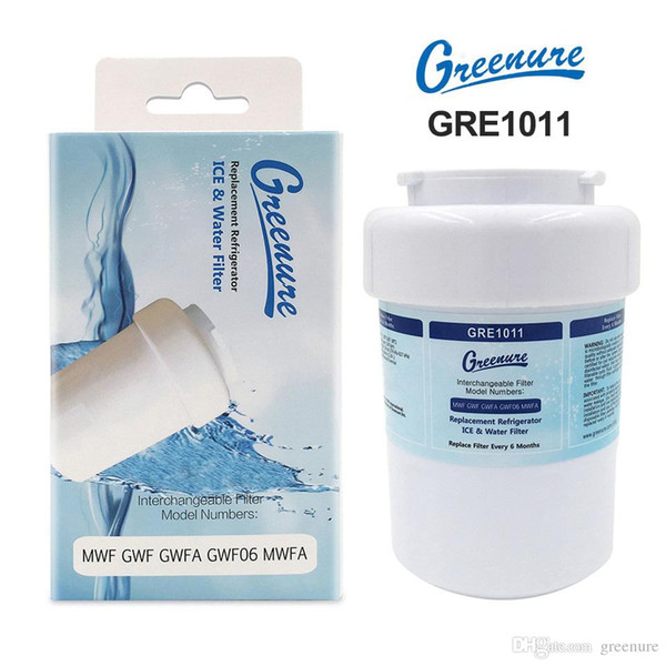 Hot Sale Household Filter Greenure GRE1011 Refrigerator Water Filter Kitchen Activated Carbon Replacement for GE MWF MWFA