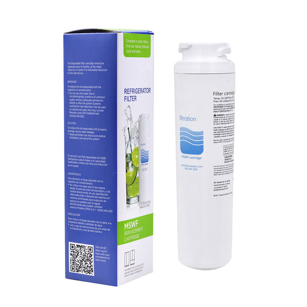 Water Filter Household Purifier Hydrofilter MSWF Refrigerator Water Filter Cartridge Replacement for GE MSWF Filter 1 Piece