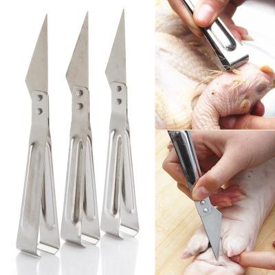 Chicken Feather Clips Stainless Steel Animal Hair Removal Tool Clip Kitchen Things Easy To Clean New 0 5ld C R