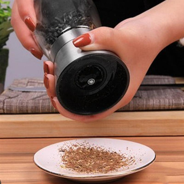 Cheap Manual Grinders Coffee Mill Machine Coffee Grinder Stainless Steel Box Anti-Jump Flat Wheel Rice Grain Spice Grinding Mill