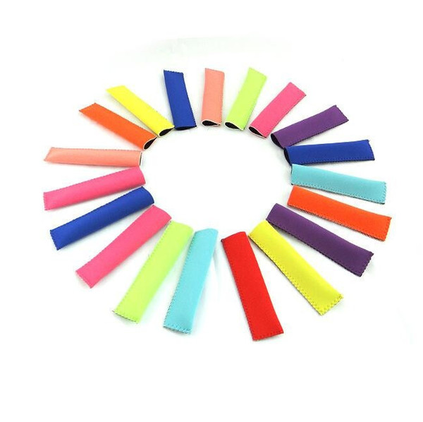 Neoprene Popsicle Holders Ice Cream Tubs Party Drink Holders Ice Sleeves Freezer Ice Covers Popsicle Sleeves